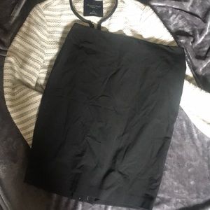 ANN TAYLOR Black Pencil Skirt